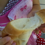 のび～るロールパン♪