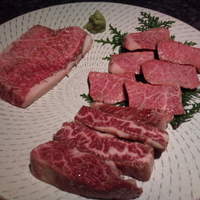 焼肉チャンピオン ペントハウス - 2010.09.30 三角、とも三角、特上ハラミ
