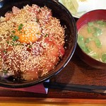 Kaisen Tango Amino Shokudou - （2016/7　訪問）あみの丼、880円。