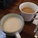 ピッツェリア スカリーノ 201 - 大根スープとドリンク