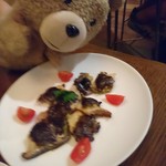 シシリヤ - エリンギのニンニクパセリバター焼き