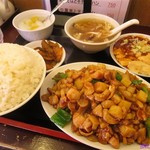 福ちゃん - 鶏肉とカシューナッツの炒め定食