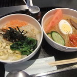 焼肉冷麺モランボン美原店 - 料理写真:ハーフ＆ハーフ850円