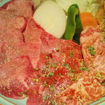 Yakiniku Juju - 寿々盛り合わせ