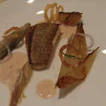 ユニッソン デ クール - 北陸紅瞳のどぐろ 玉ネギとアンディーブのブレゼ ソースポワーブルローズ