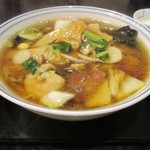 中国料理 神田 桃園 - 温麺、丼形