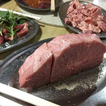 焼肉 はせ川 - ミスジな2人前。