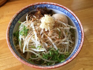 麺の樹　ぼだい - ジミヘン味玉 大蒜トッピング
２０１６年７月９日実食