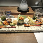 日本料理 潤花 - 焼き物八寸