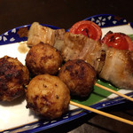 炭火居酒屋 くまさん家 - 焼鳥も旨い！特に手作りのつくねは最高！！
