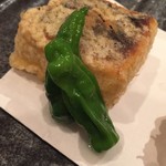 やたいち - 玉ねぎとチーズ、豆乳を葛でかためて揚げたもの