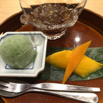 みつ林 - 仕上げのスイーツ