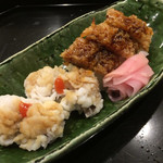 みつ林 - 鱧寿司二種