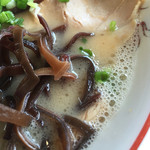 長崎楼 - 2016年7月初旬  キクラゲとスープ。