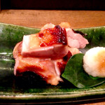 和だん  夢心邸 - 焼き物：伊達鶏の粕味噌焼き。たっぷりでこの辺りからお腹がいっぱいに（笑）