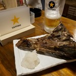 立ち酔い 超人 - 鮪のアゴ焼き300円