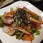 六鮮 - 海鮮ROKU鮮サラダ　918円