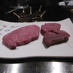 八王子うかい亭 - サーロイン、フィレ、今夜は鹿児島牛