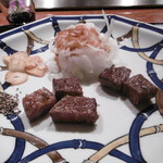 八王子うかい亭 - ステーキ2種