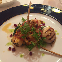 RISTORANTE REGA - オマール海老と帆立のグリル フルーツトマトのサラダ仕立て