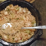 肉料理 大森 - 〆はコレ！イカとキャベツがバター醤油にぴったりのオジンオパ