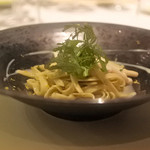 エノテーカ ピンキオーリ - イカのタリオリーニ