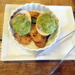 オー・ペシェ・グルマン - 千葉地ハマグリのニラバターオーブン焼き＠400円+税