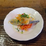 オー・ペシェ・グルマン - イワシのマリネ300円+税