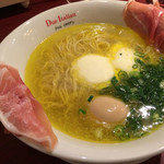 黄金の塩らぁ麺　ドゥエイタリアン - 