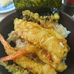 Muten Kurazushi - 寿司屋の天丼330円(2016/07)