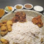 ネパール民族料理 アーガン - ネワリ・ボジ・セット　￥1480