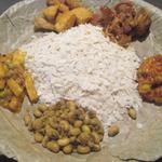 ネパール民族料理 アーガン - ネワリ・ボジ・セット　￥1480