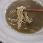 布施丿貫 - 和え玉をつけ麺風に頂きます。旨い。