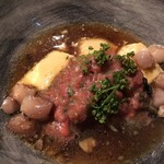 フロリレージュ - タルタルとフランにスープがかけられた完成形