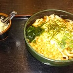 ふどう庵 - たぬきうどん