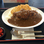 お食事処 たくみ - カツカレー  600円  ウマウマ＾ ＾地元に愛される定食屋さんです