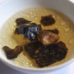 Restaurant Satoshi.F - ボルチーニ茸、鶏ベース、黒トリュフ