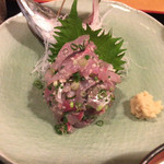 鯵のたたき ¥1,100