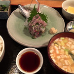 鯵のたたき ¥1,100