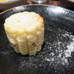 鳥茂 - ピュアホワイトの焼きトウモロコシ