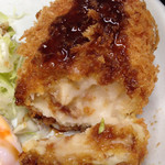 お食事 まるやま - カニコロッケ