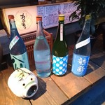 居酒屋　ちょーちょ - 既に美味そうな酒が
