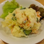 ◎ポテトサラダ280円　ホッとするポテサラです。