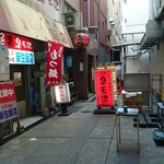 もつ鍋専門店 元祖 もつ鍋 楽天地 天神本店 - 店前