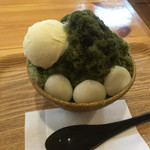翁 - クリーム宇治金時