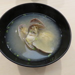 日本橋蛎殻町 すぎた - 浅利の椀2