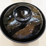 日本橋蛎殻町 すぎた - 浅利の椀1