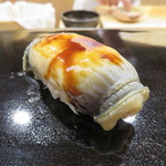 日本橋蛎殻町 すぎた - 金沢八景の穴子 煮詰め握り