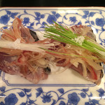 名登利寿司 - カツオの塩たたき