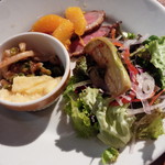 SAVOY 広島店 - イカの網焼き、合鴨のロースト